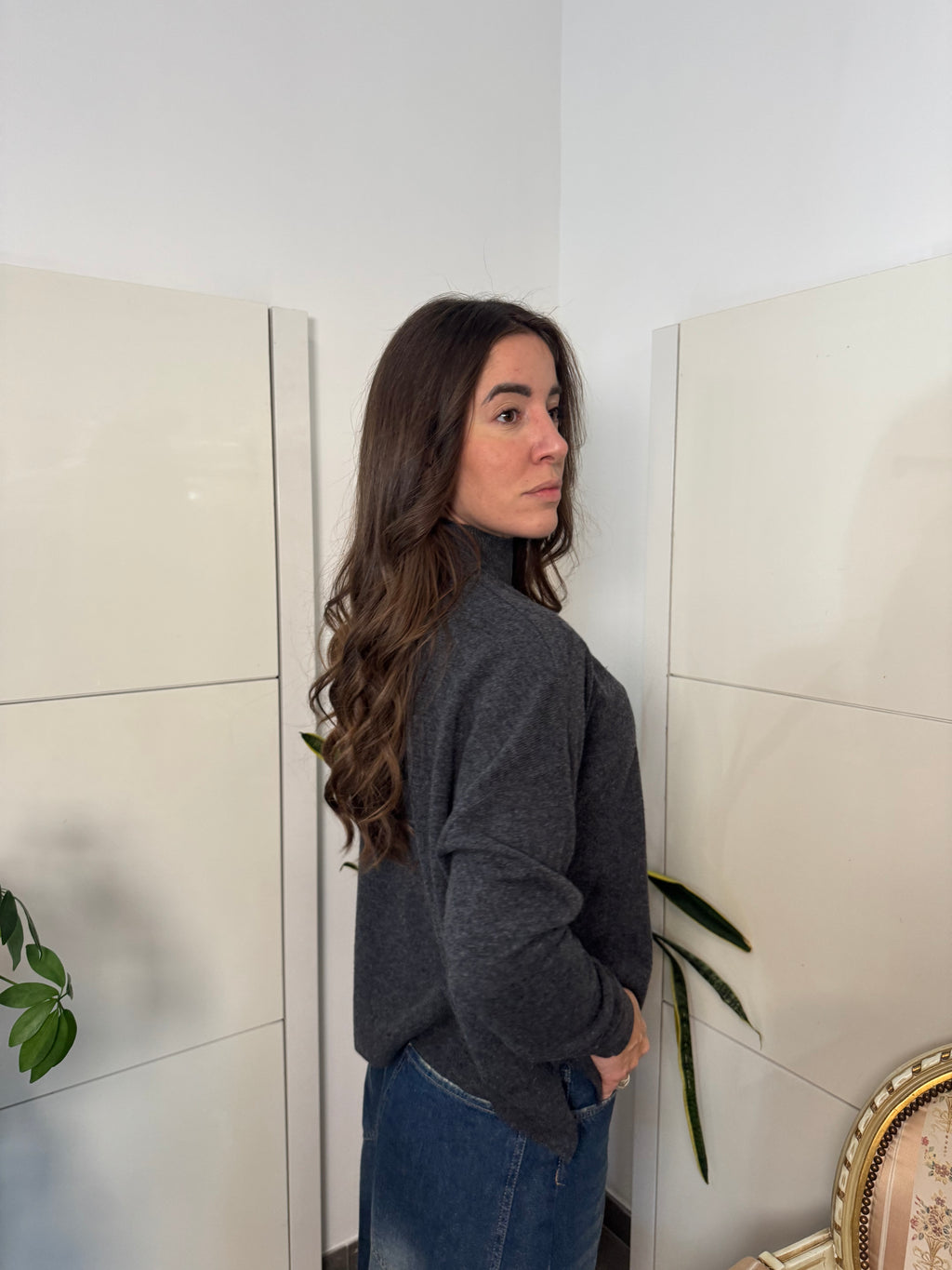 Maglione con collo cratere - Tensione In