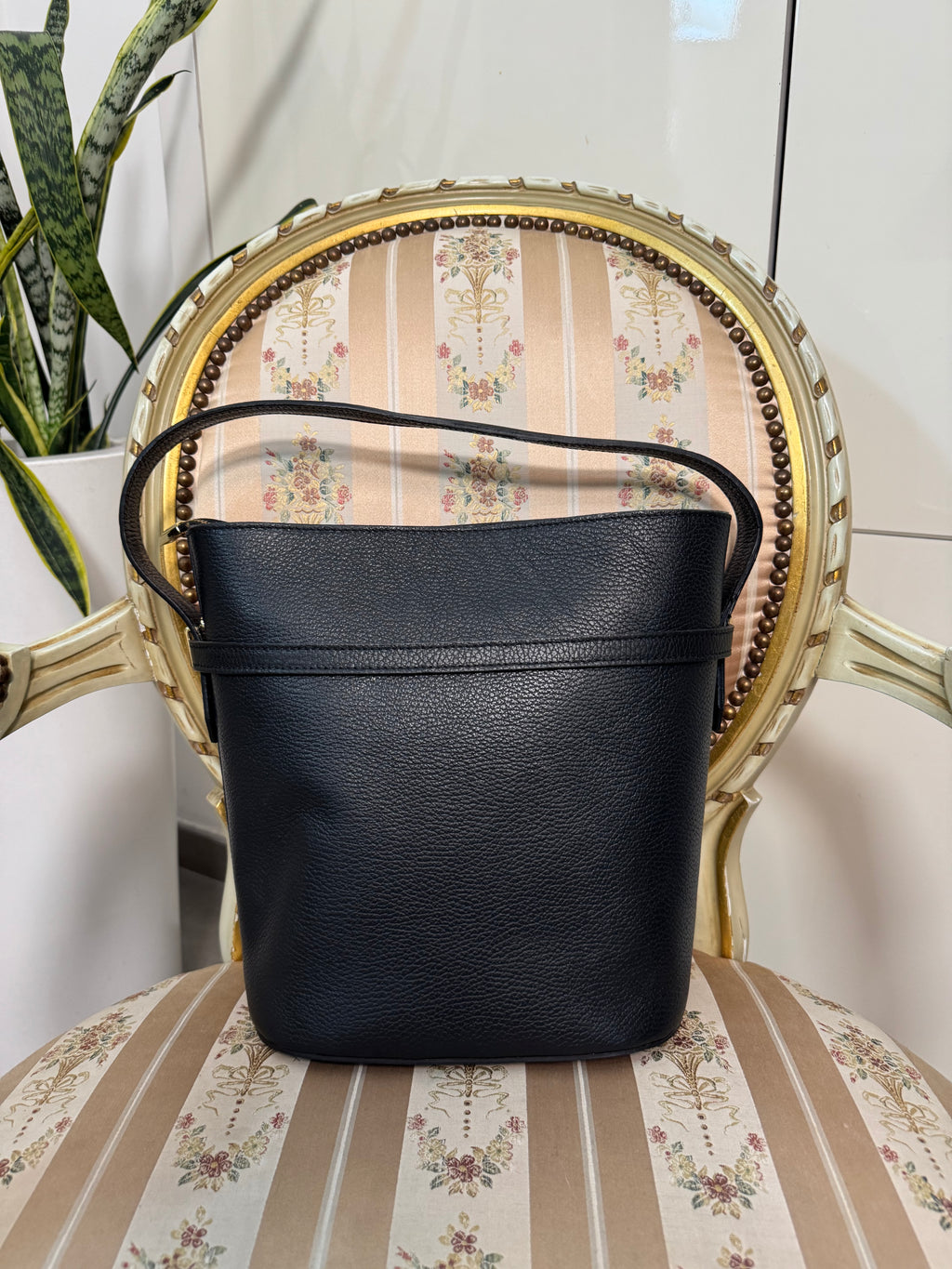 Borsa pelle nera-Susy Mix