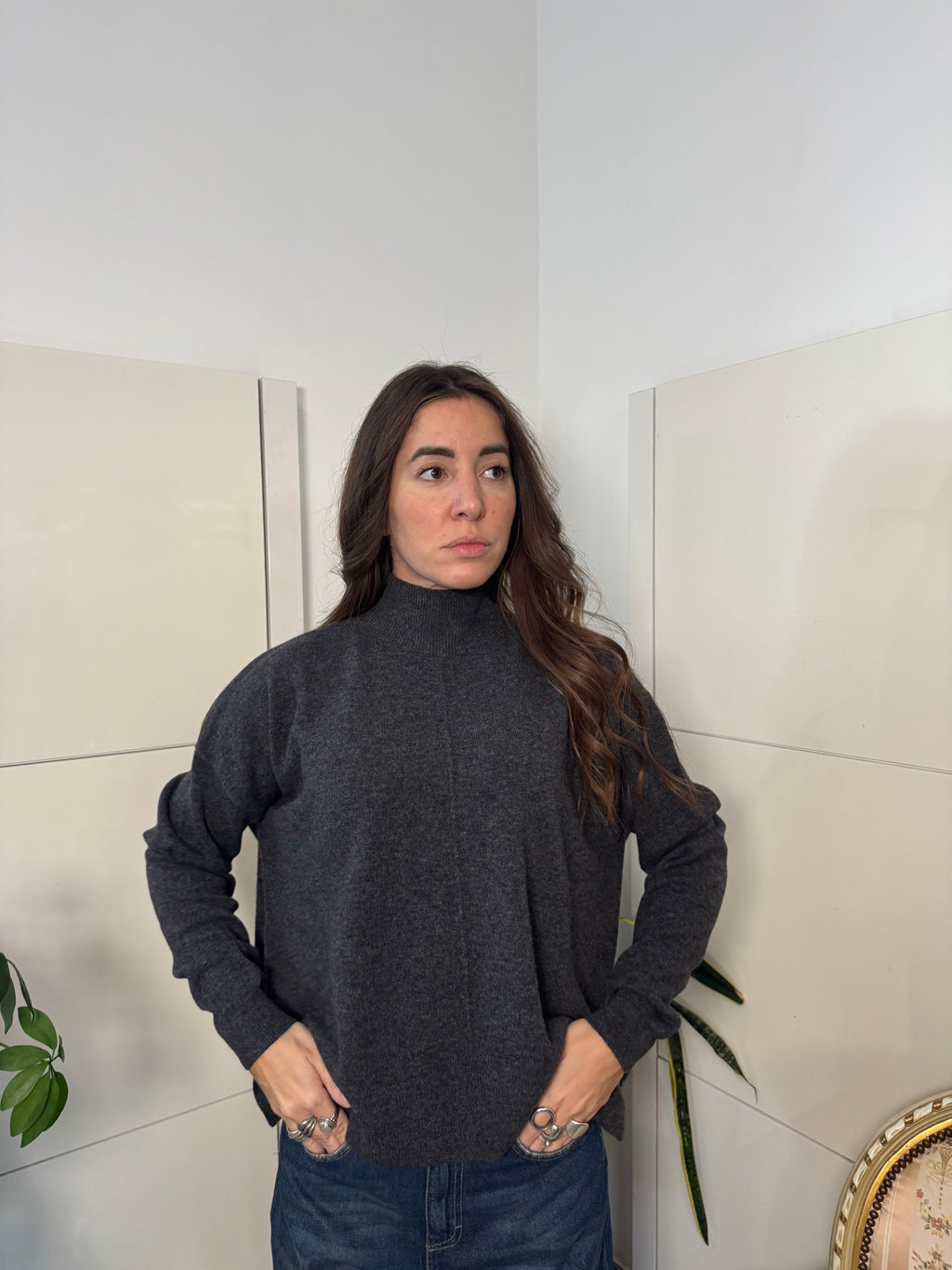 Maglione con collo cratere - Tensione In