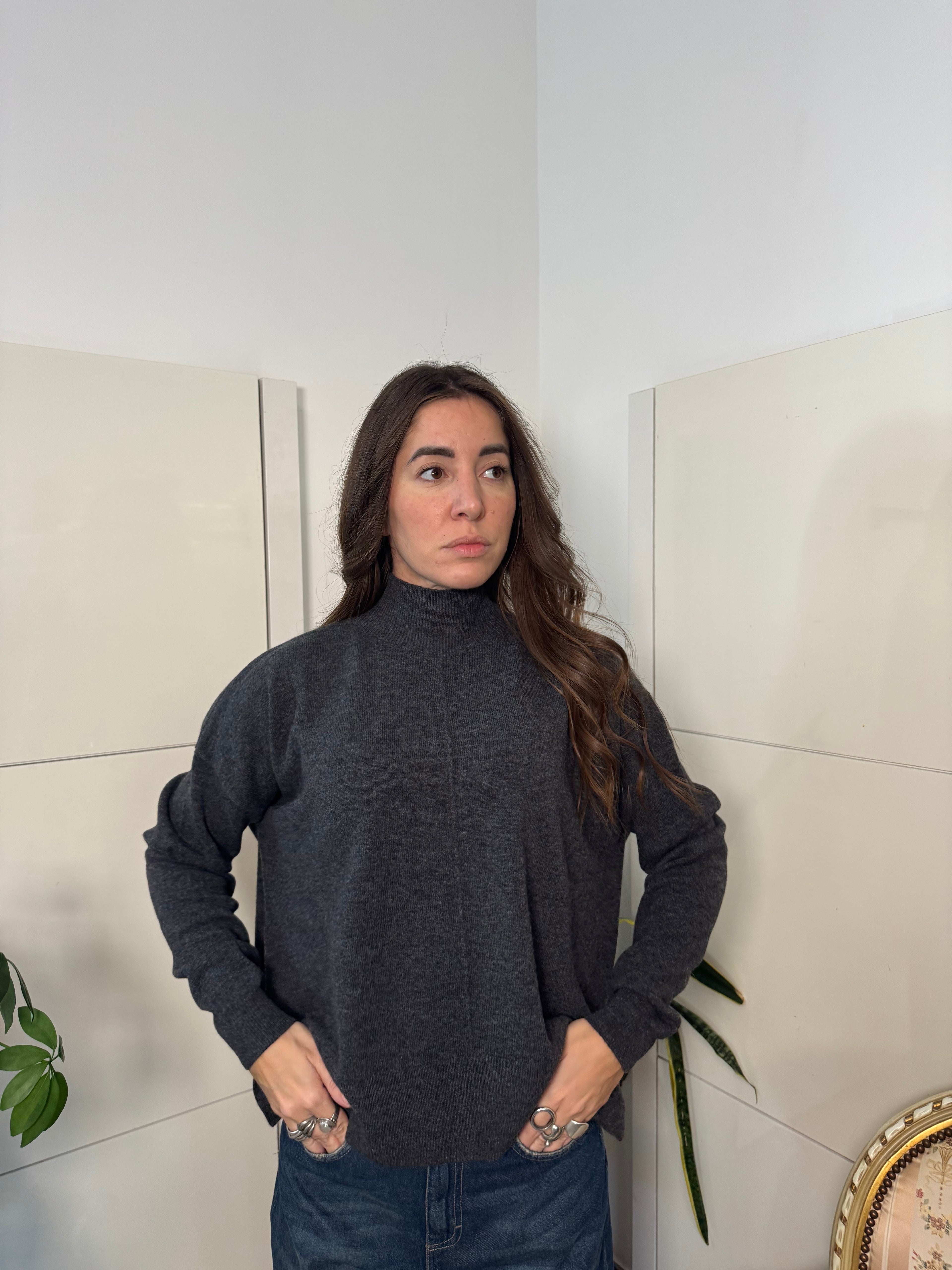 Maglione con collo cratere - Tensione In